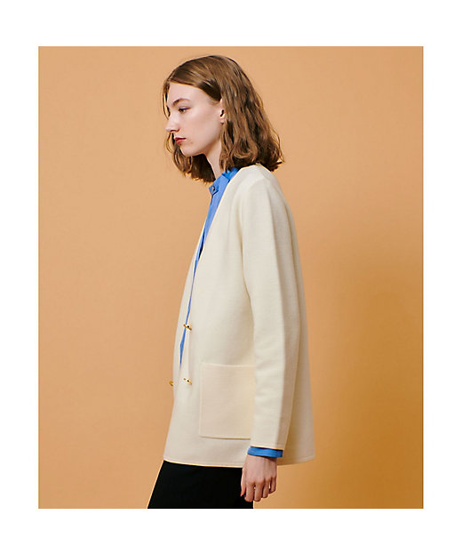 セミダブルガーターニットジャケット | allureville (Women