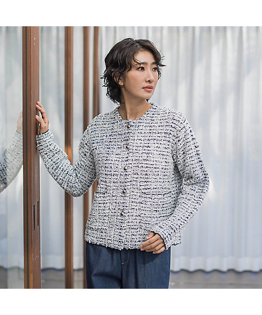 ツイードカーディガン | la.f（Women）/ラ エフ | 三越伊勢丹