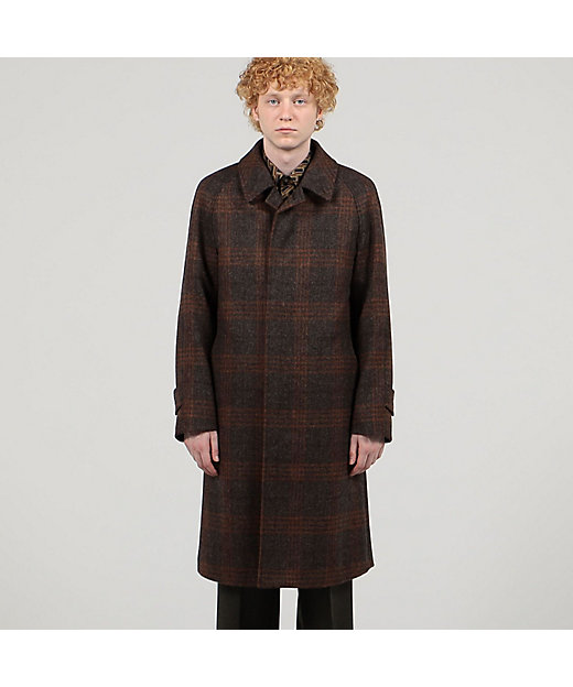 ウールツイード バルマカーンコート Fox Tweed | TOMORROWLAND