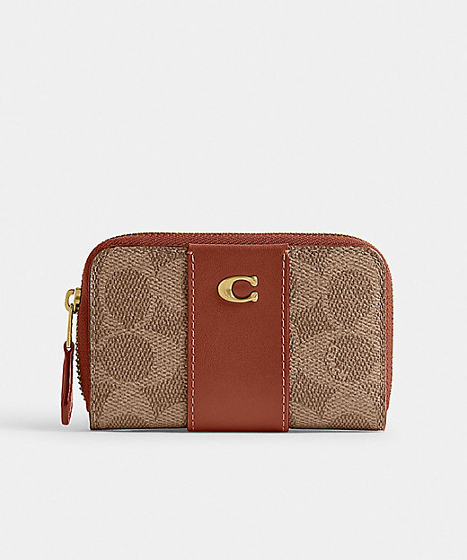 エッセンシャル スモール ジップ アラウンド カード ケース