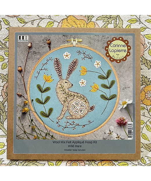 ☆枠付きフェルトキット（うさぎ） | Corinne Lapierre/コリーヌ