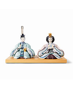 送料無料】奈良一刀彫 神泉作 段飾雛 大（三越） | 神泉/シンセン