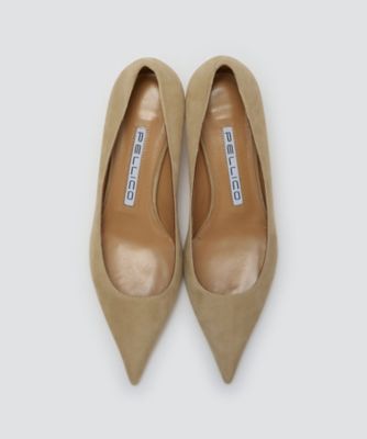 CUORE パンプス3．5cm BEIGE 0630CAMOSCIO
