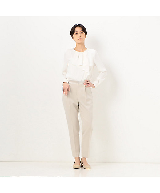 アシンメトリー フリルブラウス（0102HC01） | COMME CA