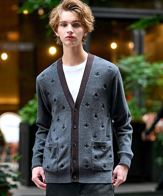 エンブロイダリー ニットカーディガン（2002546134