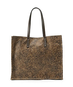 スプリットラタン ターンロック付き2WAYトップハンドルバッグ S