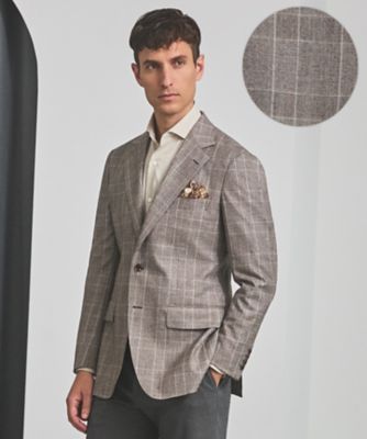 CANONICO／カノニコ】サキソニーウールコットンブレンド