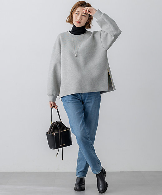 VERY掲載／洗える】コットンエアーダンボール サイドジップ