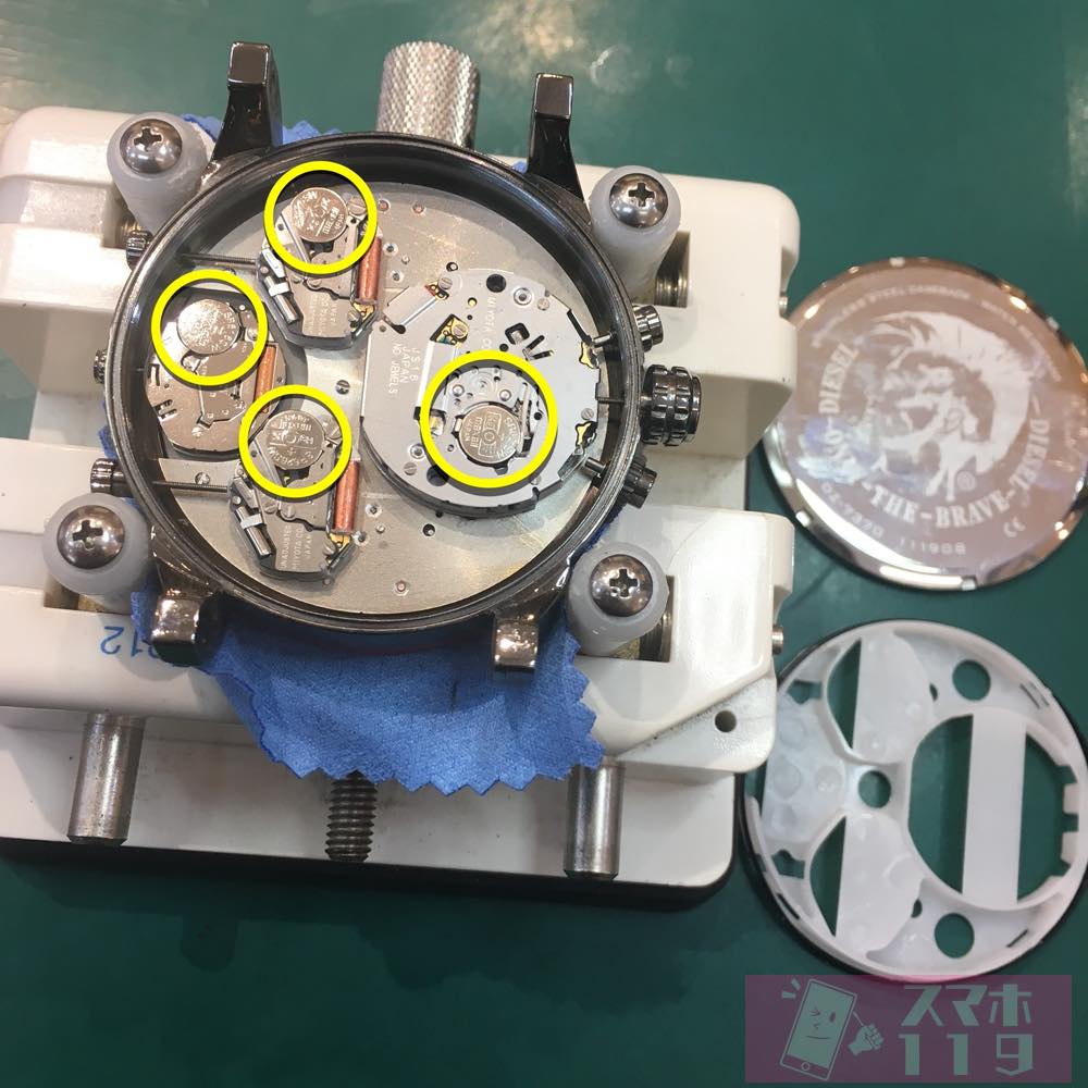 ◯腕時計(DIESEL DZ-7370)電池交換！◯ - イオン名護店 - 沖縄 iPhone