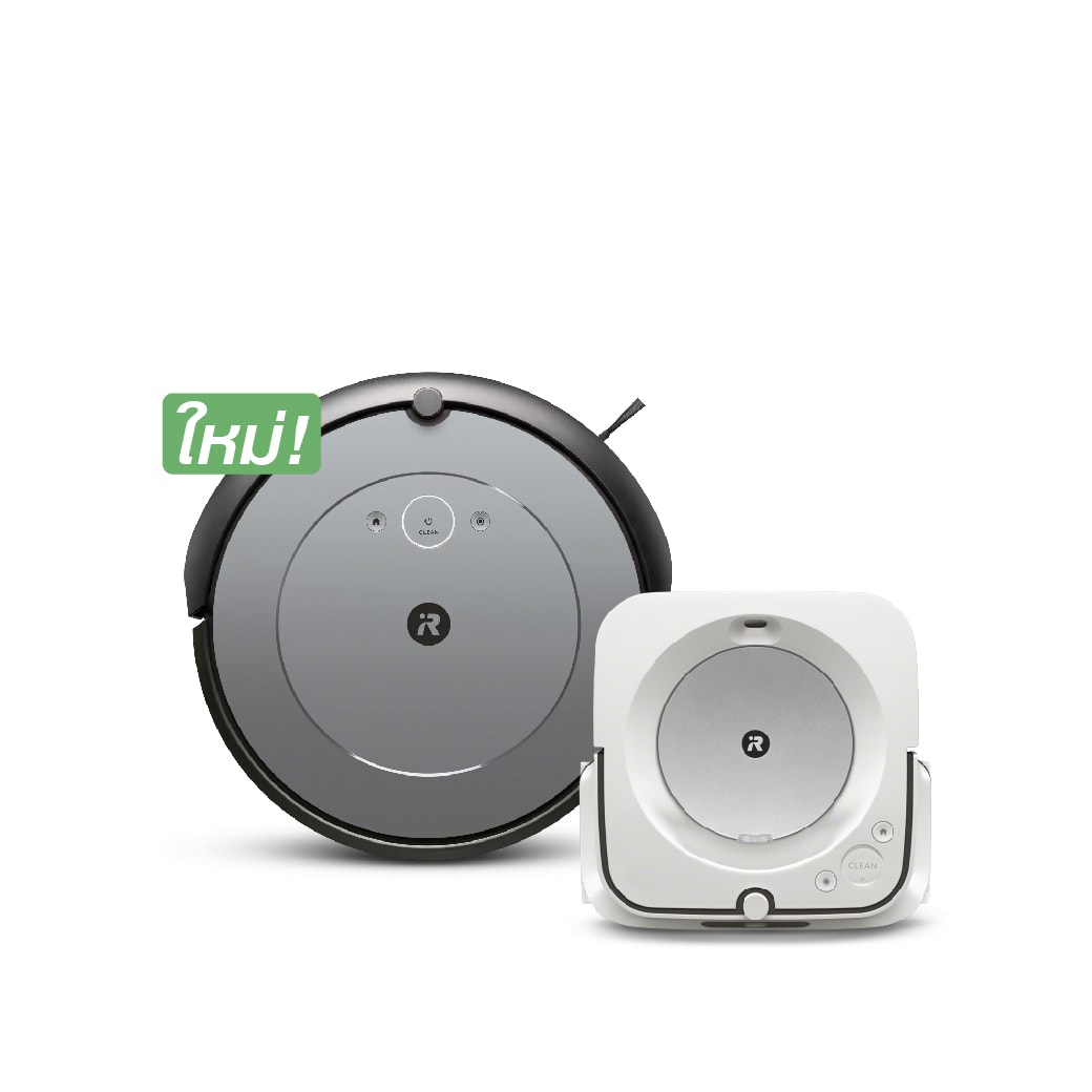 iRobot® Roomba® i2 White Braava jet® m6 Robot Mop Bundle