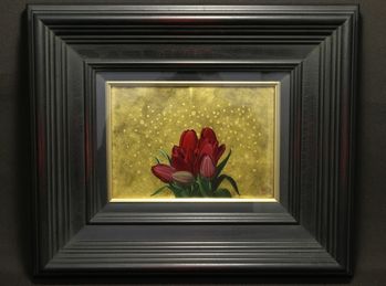 小澤一正 『日常の静物 チューリップ』】絵画の買取実績一覧 - いわの美術