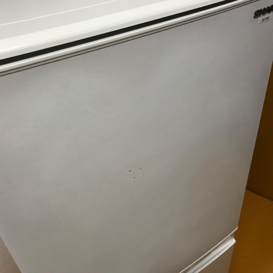 SHARP（シャープ） 冷蔵庫 137L SJ-14S-W 2010年製 「どっちもヒンジ