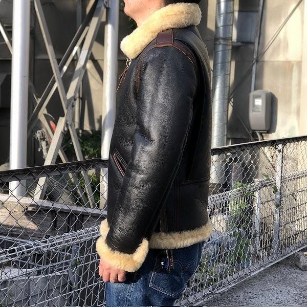 ワイツーレザー コロメールムートン TYPE B-6 Y'2 LEATHER : CELLULOID