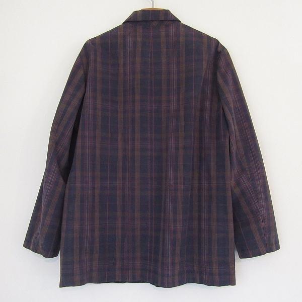 PAPAS（パパス） #anc コート ステンカラーコート ジャケット 紺系 茶