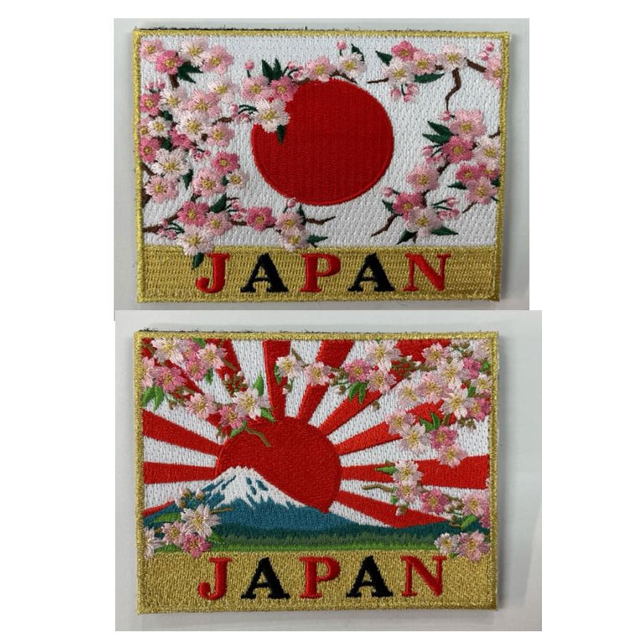 JAPAN・桜ワッペン(陸上自衛隊/迷彩/ワッペン/おみやげ/記念品