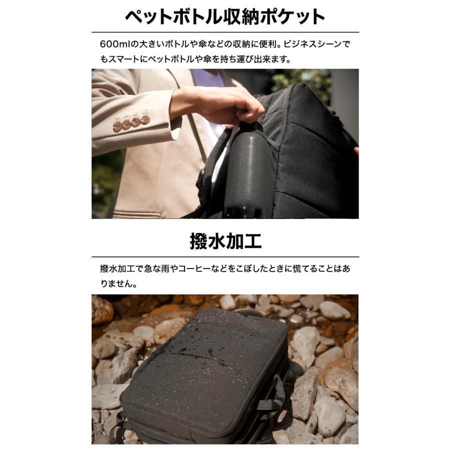 Evoon 公式 マルチビジネスリュック3.0 ビジネスリュック メンズ