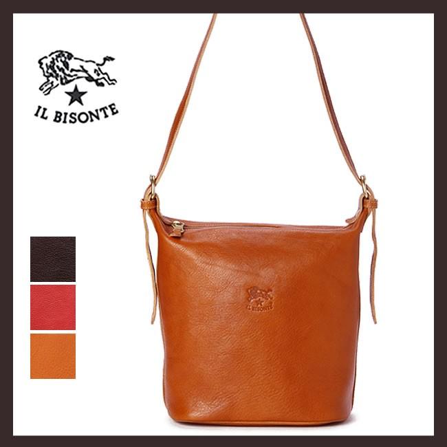 IL BISONTE（イルビゾンテ） レザー ショルダーバッグ レディース
