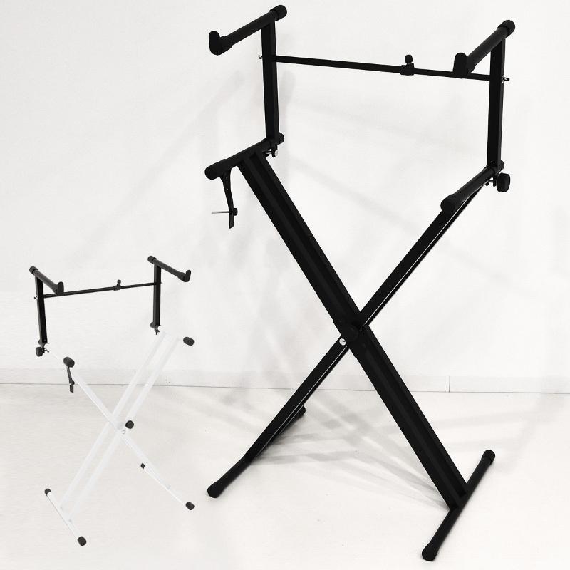 キーボードスタンド X型 2段 拡張アダプター 上段 アーム 88鍵 ヤマハ