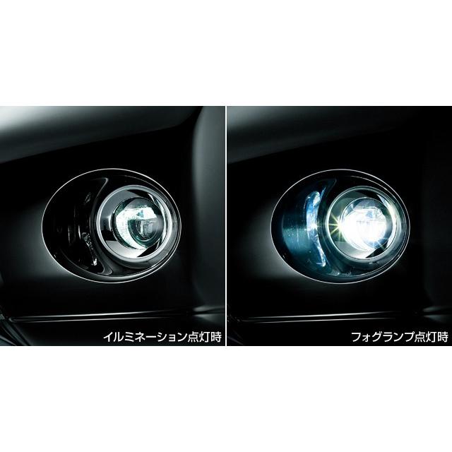 ランドクルーザープラド150系 中期：純正 LED フォグランプ