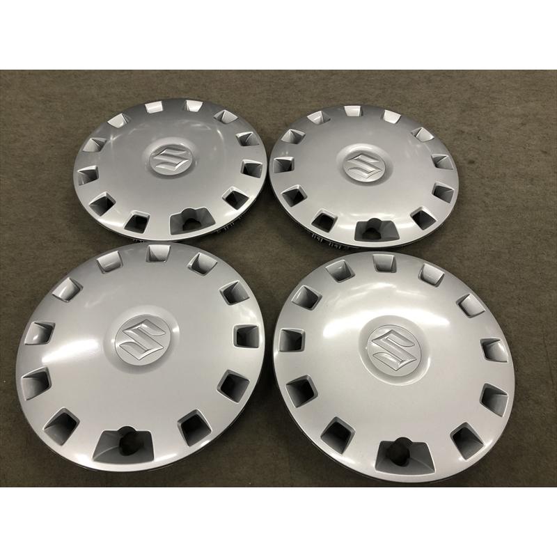 エリンギ スズキエブリーバン純正ホイールカバーとスチールホイール