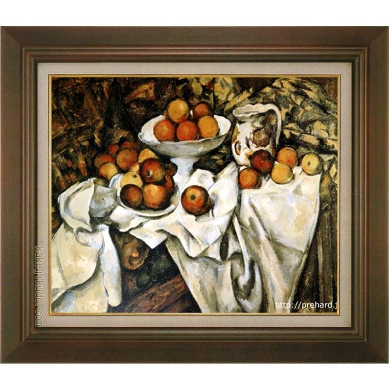 セザンヌ 絵画 リンゴとオレンジ F8号 【複製】【美術印刷】【世界の