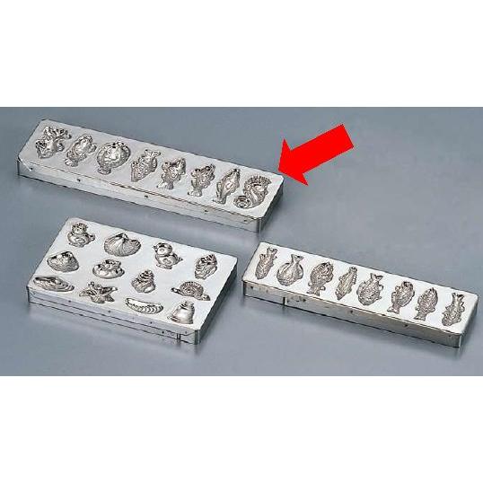 マトファ メタルチョコレートモルド 76618 深い魚シート8ヶ取