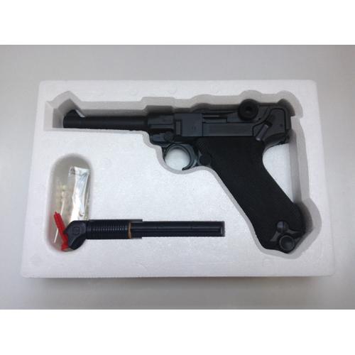 タナカワークス ルガー P08 4インチ R-Type HW ブラック ガスガン ガス