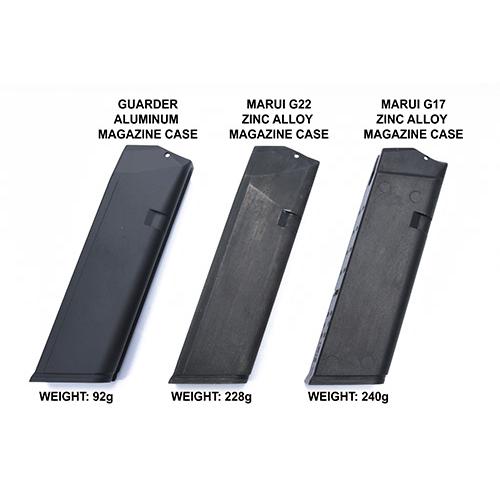 ガーダー アルミ マガジンケース 東京マルイ ガスブロ グロック G17