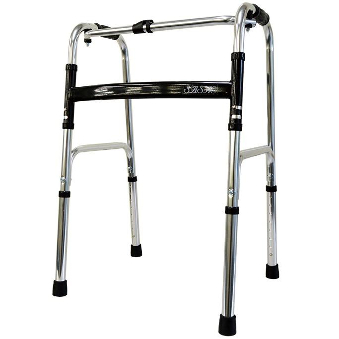 歩行器 固定 交互 1段グリップ ひまわり ささえ 当店在庫品 介護用品