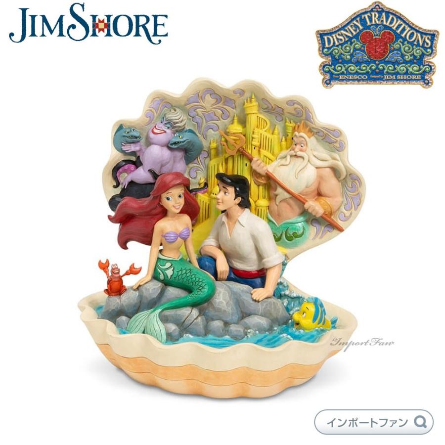 Disney（ディズニー） ジムショア リトル・マーメイド シェル 貝殻