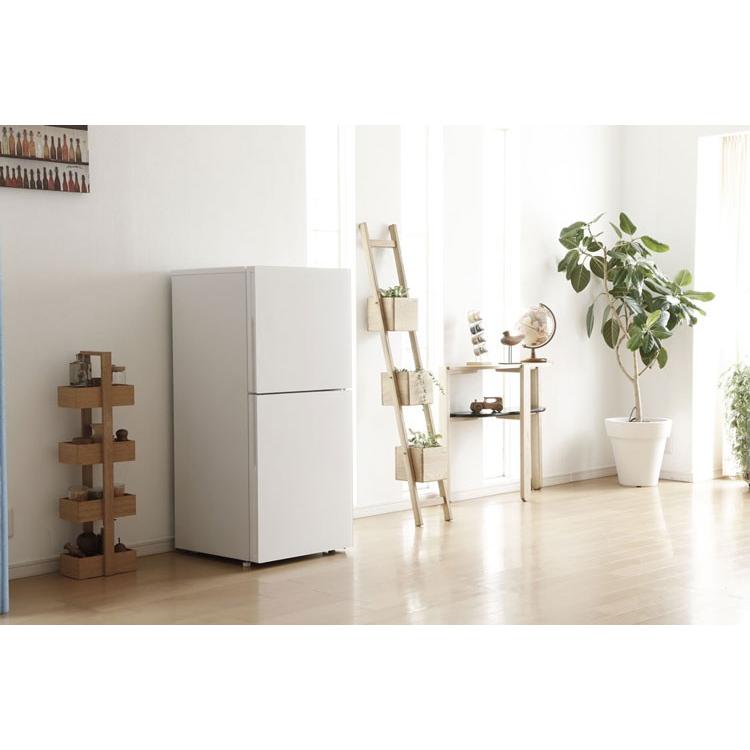 ツインバード（TWINBIRD） 冷蔵庫 2ドア 冷凍庫 冷凍冷蔵庫ハーフ