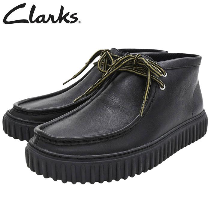 Clarks（クラークス） ブーツ メンズ 男性用 トーヒル ハイ Black