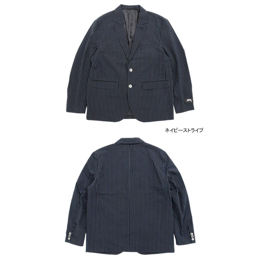 STUSSY（ステューシー） ジャケット メンズ Stripe Seersucker Sport