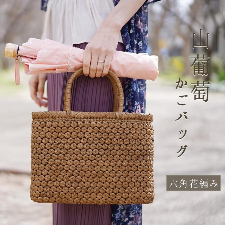 sankyo shokai（三京商会） ＜爆買＞山葡萄 かごバッグ レディース