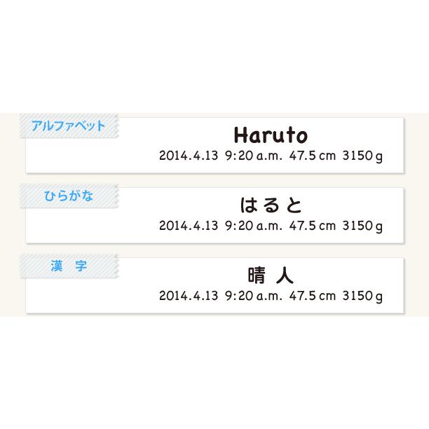 sanrio（サンリオ） 手形足形キット付き 名入れ ベビーフォトフレーム