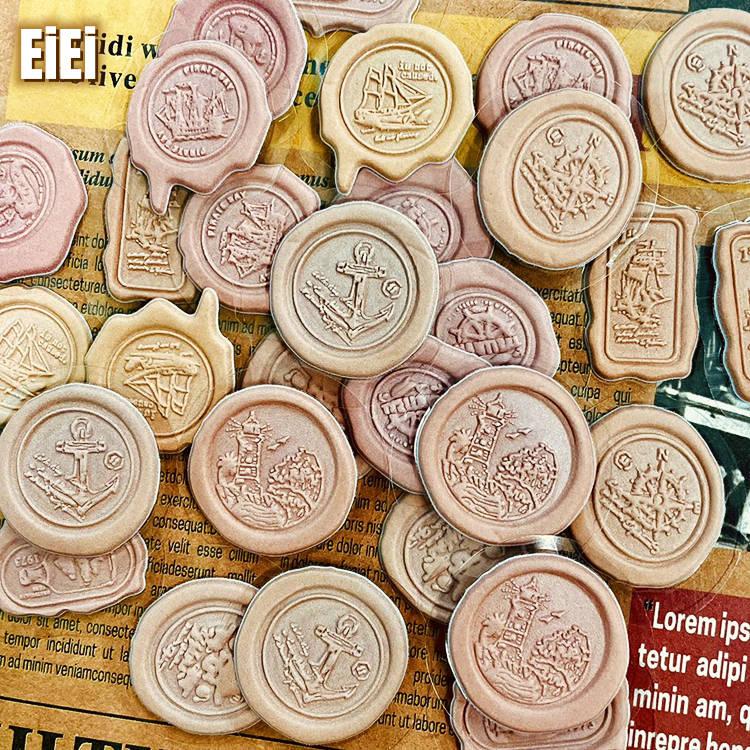 シーリングスタンプシール コラージュ 素材 シーリング ワックス