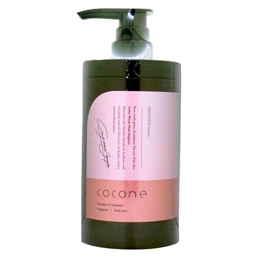 cocone ココネ クレイクリームシャンプースムース380g[本体 新ボトル