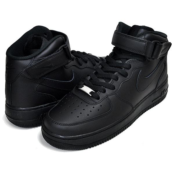 エア フォース 1 NIKE AIR FORCE MID 07 black/black cw2289-001