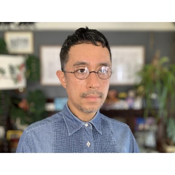 カネコガンキョウ VINTAGE KV-49 IPBK PURE TITANIUM 未使用品（S