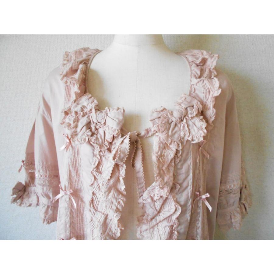 PINK HOUSE（ピンクハウス） 美品 フランスレース & ピンタック