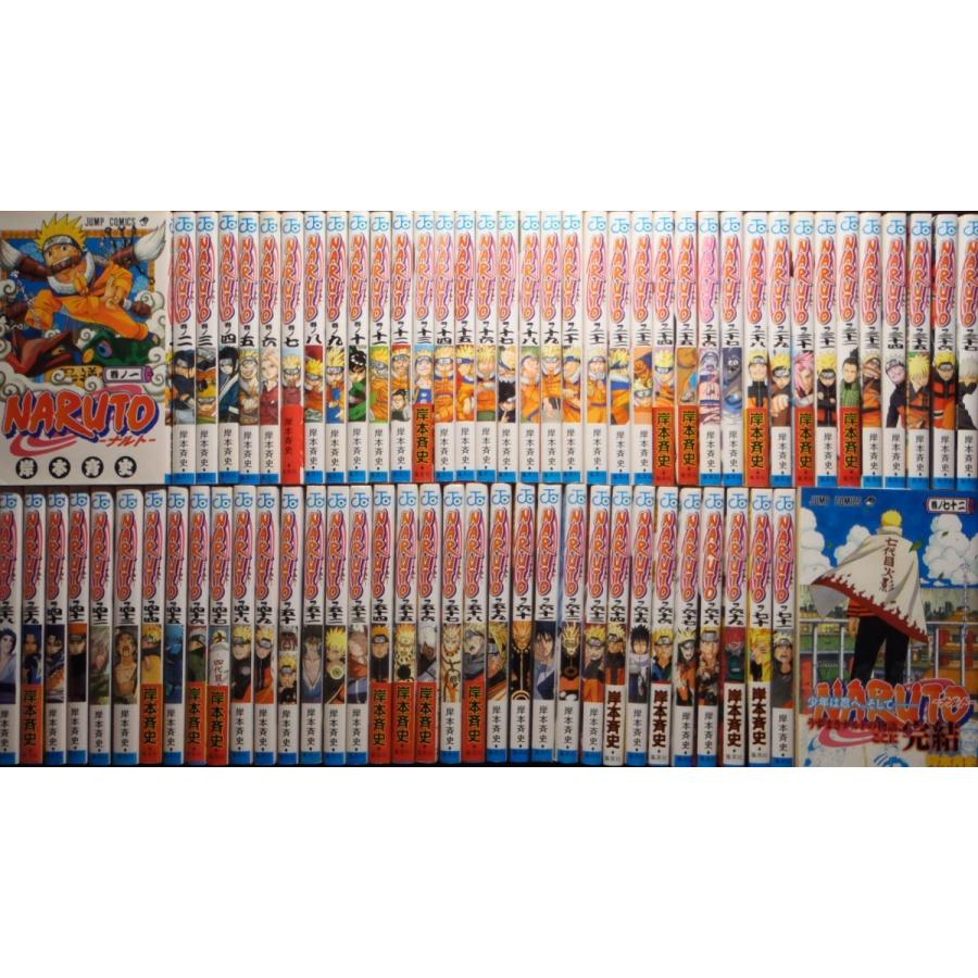 NARUTO ナルト（全72巻セット） : マンガ屋アニメ屋 Yahoo!店 - 通販