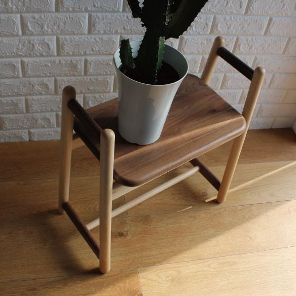 アシストスツール 木製 ベンチ 椅子 おしゃれ 北欧 補助椅子 玄関