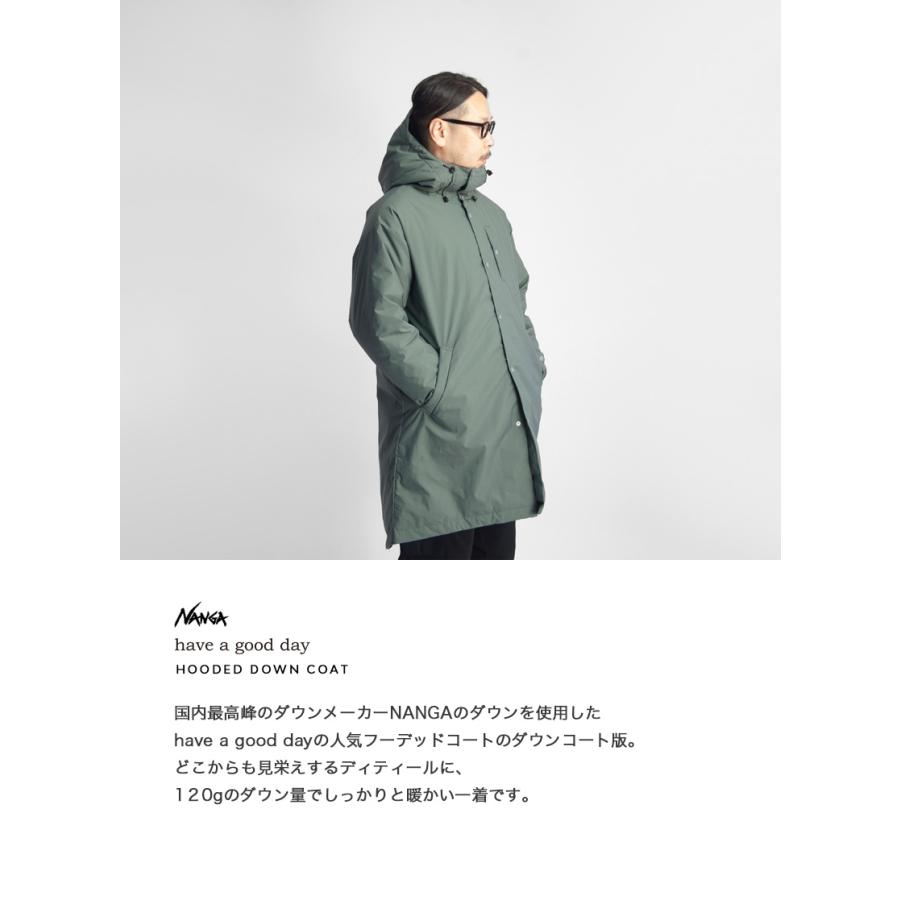 NANGA（ナンガ） 【セール価格】 ハブアグッドデイ have a good day