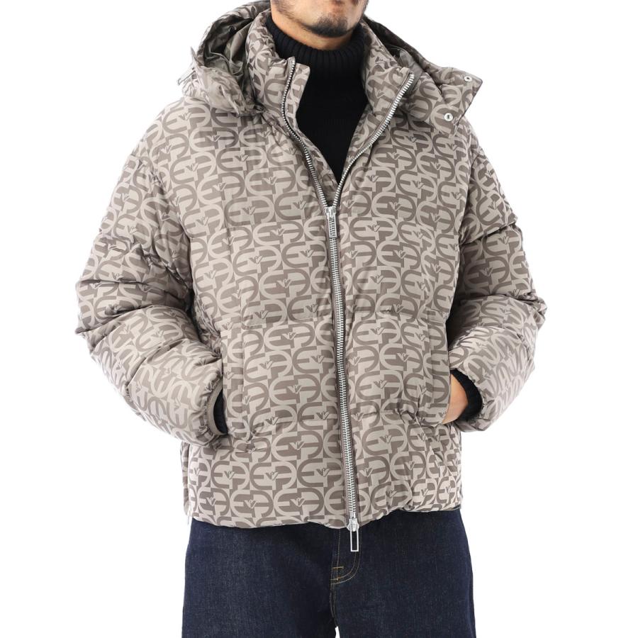 EMPORIO ARMANI エンポリオアルマーニ ダウンジャケット ALL-OVER