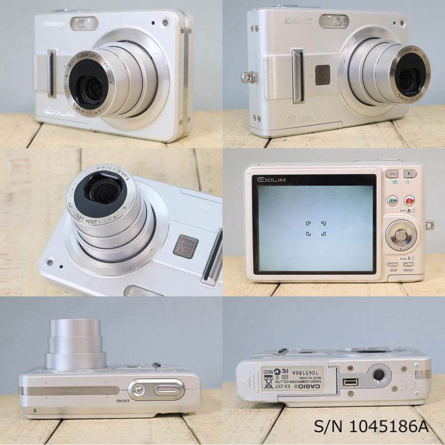 中古】[作動確認済 返品保証] CASIO EXILIM EX-Z57 S/N 1045186A