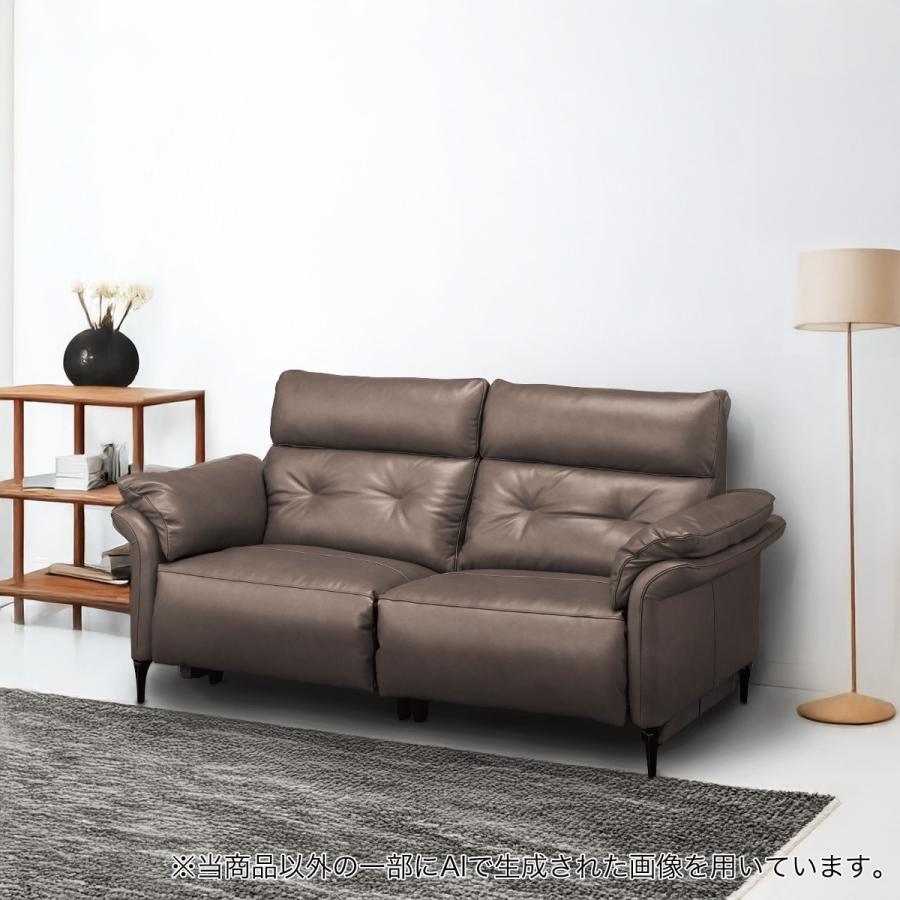 ニトリ（NITORI） 3人掛け電動リクライニングソファ(EK5190 総革 MO