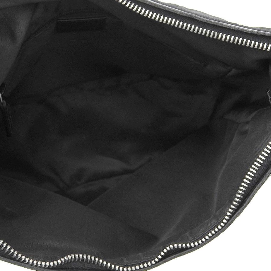 GUCCI（グッチ） GUCCI GG柄 ワンショルダーバッグ ナイロン レザー 黒