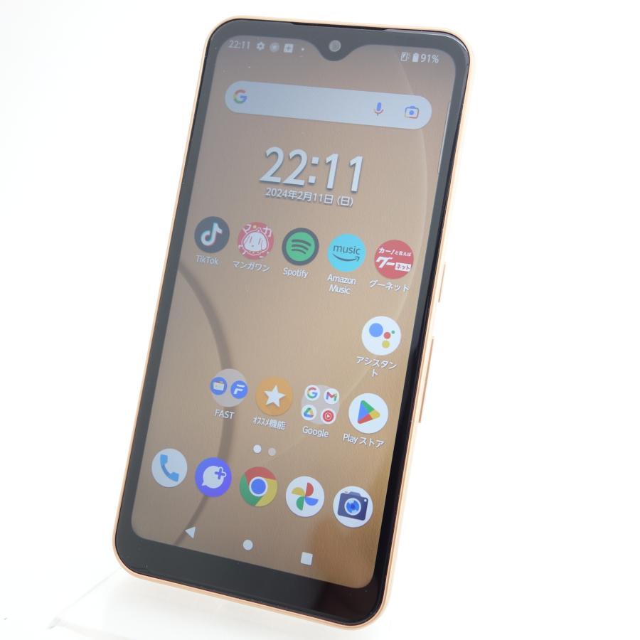 arrows NX 【SIMフリー】arrows We FCG01 ローズゴールド au版SIM