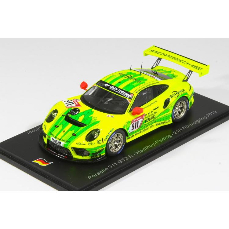 スパーク 1/43 ポルシェ 911 991 GT3R #911 2019 マンタイレーシング