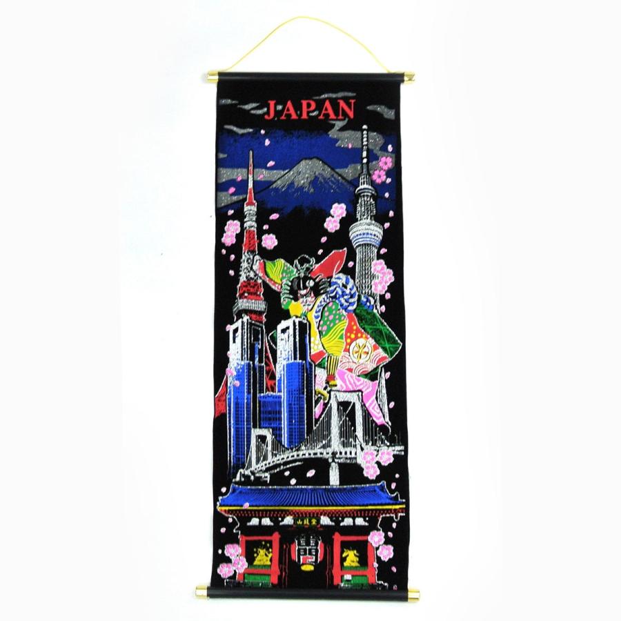 タペストリー 掛け軸 豪華ラメ加工 45cm 日本 : テンマヤ - 通販